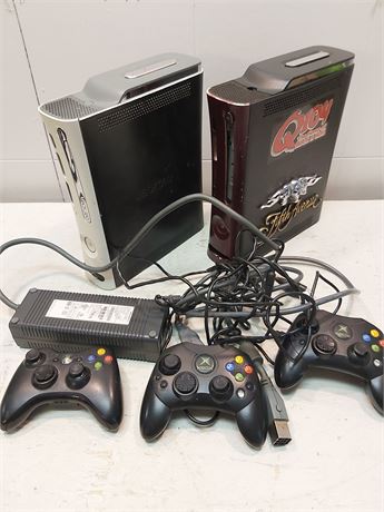 Microsoft Xbox 360 Console Duo - For Parts or Repair 3