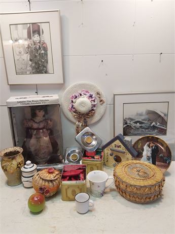 Curated Collection of Vintage Keepsakes and Decor 15