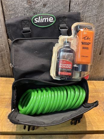 Slime Pro Power Tire Inflator Bag & Extension Hose 3