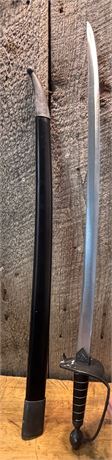 Decorative Pirate Buccaneer Cutlass Replica with Ornate Scabbard FC