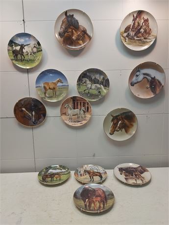 Equestrian Collector Plate Ensemble 19