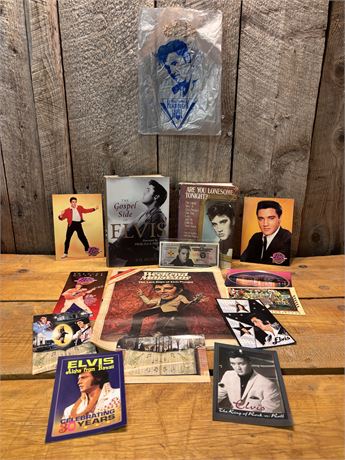 Vintage Elvis Presley Memorabilia & Ephemera Collection 19FR