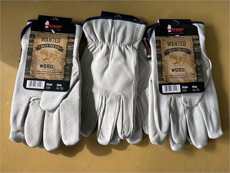Watson Gloves “Billy The Kid” #550, 3 pair  3