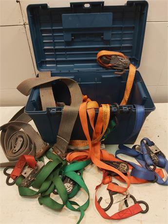 Ratchet Tie-Down Straps 3
