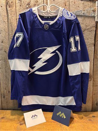 Alex Killorn Autographed Tampa Bay Lightning Adidas Authentic Jersey CertifiedFS