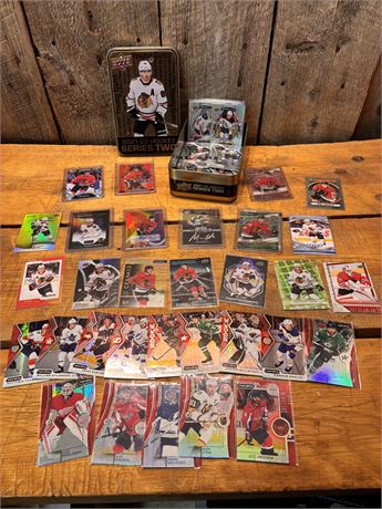 Chicago Blackhawks & NHL Rookie Card Lot - Autographs, Serial #’d, Allure DC