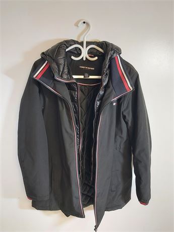 Tommy Hilfiger Sport Hooded Insulated Jacket - Needs TLC 11FR