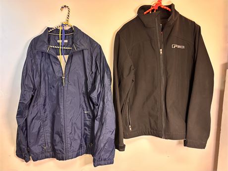 Vintage 90s Nike Windbreaker & CX2 Ford F-150 Softshell Jacket Lot 2FR