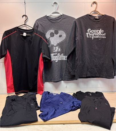 Men’s Premium Activewear & Graphic Tee's (8 Pcs) – Adidas, Champion, Snoopy 13