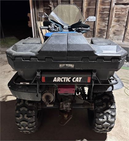 Arctic Cat 400 4x4 ATV – Work-Ready with Extras & Registration