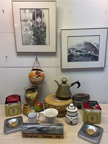 Vintage "Baker’s Bounty" Kitchenware & Art Collection 16