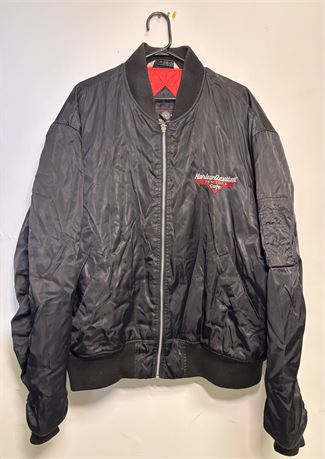 Vintage Harley-Davidson New York Cafe Bomber Jacket - XL 18FR