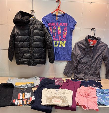 Girls’ Name-Brand Clothing (12+ Pcs) – Sizes 8-12 – Outerwear & Active 15