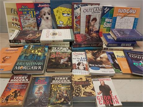 Diverse Book & Activity Collection - Fantasy, Humour & Puzzles 2