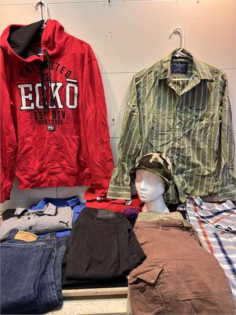 Men’s Premium Brand Clothing Lot | Sizes S/M & 30-31 | AE, Hollister, Puma9