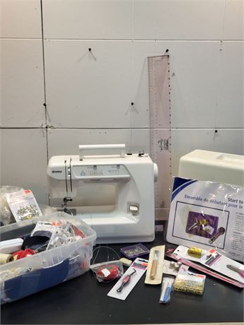 Kenmore Portable Sewing Machine and Multi-Piece Accessory Kit 8