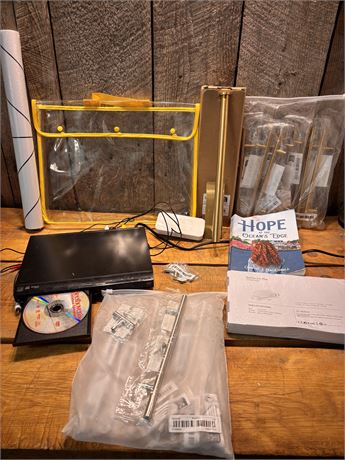 Brushed Gold Hardware, SUNmini UV Lamp, DVD Player & More 15