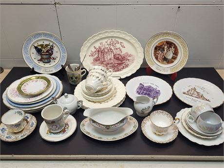 Vintage Commemorative & Fine China Collection 20