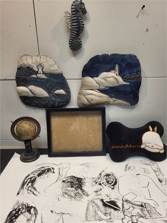 Coastal Art and Whimsical Decor Collection 10