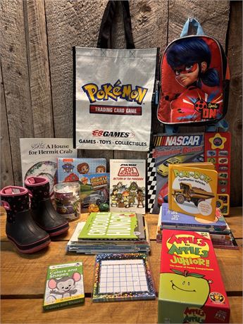 Mega Kids Learning & Play Bundle: Pokémon, Miraculous, Star Wars, Board Games 11
