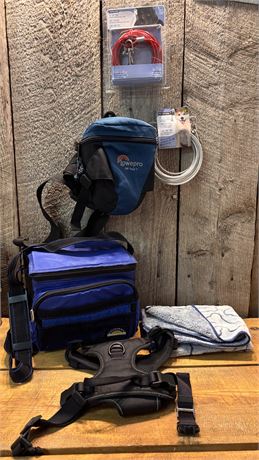 Ultimate Dog Adventure Travel Bundle Lowepro, California Innovations & More 10
