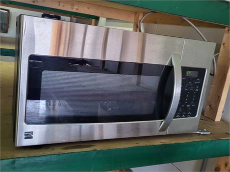 Kenmore Over-the-Range Stainless Steel Microwave OA