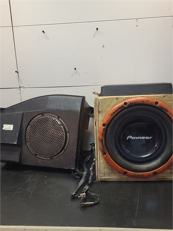 ​Pioneer Subwoofer with Bridgeable Power Amplifier 20