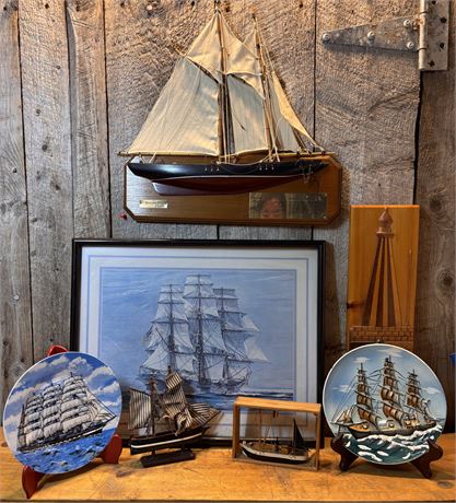 Maritime Collectibles: Model Ships, Nautical Art, & Collector Plates