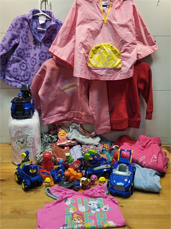 Children's Apparel 3T - 4T and PAW Patrol Toy Bundle