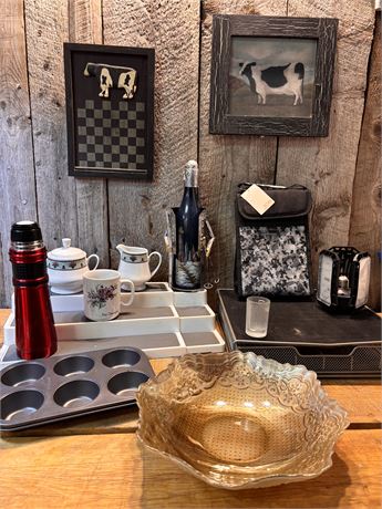 Vintage Collectibles, Farmhouse Décor, Kitchenware & Utility Items