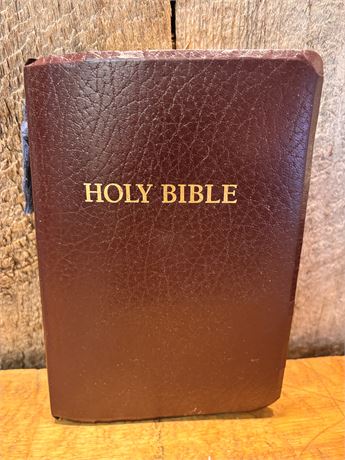 Vintage KJV Holy Bible - Holman Gift & Award Edition, Burgundy (1979/1981)