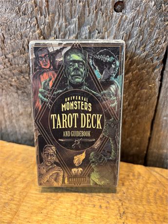 New & Sealed Official Universal Monsters Tarot Deck and Guidebook