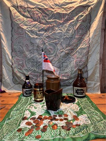 Vintage Canadian Pottery & Irish Barware Estate Collection