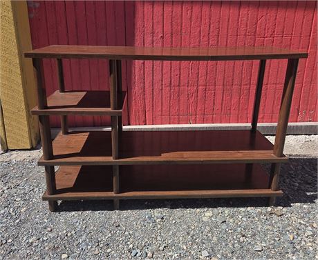 Vintage Mid-Century Modern Style Multi-Tier Console & Media Stand G