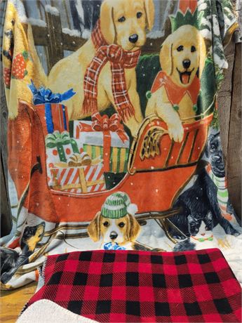 Cozy Holiday Throw Blankets