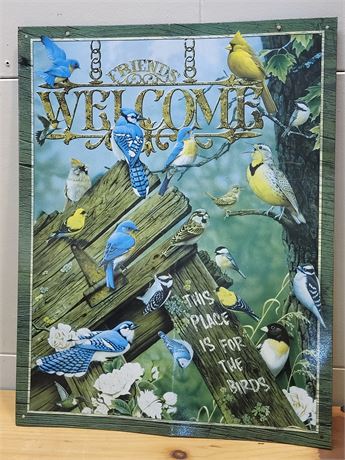 Friends Welcome Decorative Sign