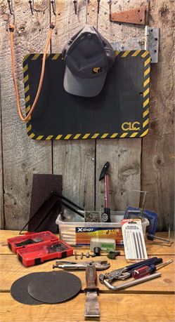 Mixed Workshop Tool & Hardware - Hand Tools, Blades, Sanding, & Accessories