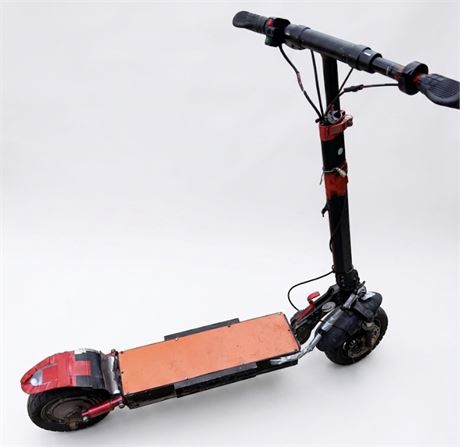 Iscooter Custom/DIY Electric Scooter (Orange/Black) – Untested, No Charger