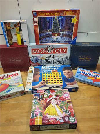 Collection of Classic Games and Puzzles