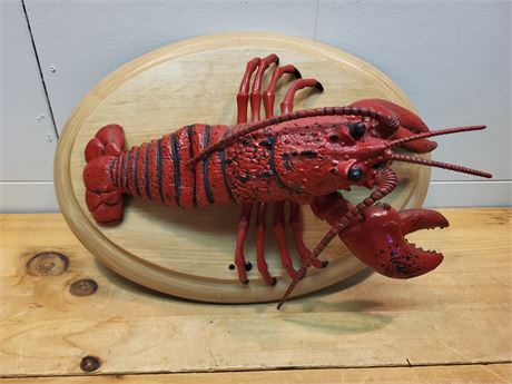 Animated Electronic Singing Lobster Novelty Plaque