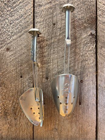 Vintage Metal Adjustable Shoe Trees – Pair, Made in Japan
