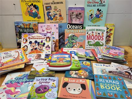 Children’s Book & Interactive Learning Toy Collection