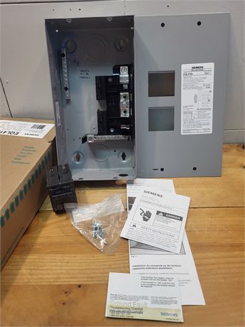 Siemens EQL4100 EQ 100-Amp 4/8-Circuit Main Lug Load Center Set