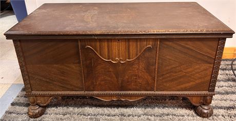 Vintage Nabco Multi-Wood Cedar Lining Blanket Chest