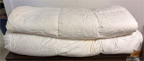 King White Goose Down Comforters (Includes Pacific Coast Feather)